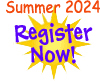 Register now for summer 2024!