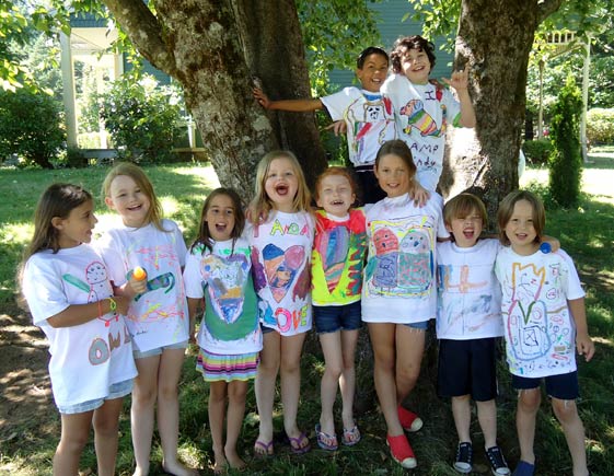 Budding Artists campers