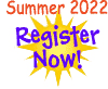 Register for 2022 Summer Camps!