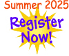 Register now for summer 2025!
